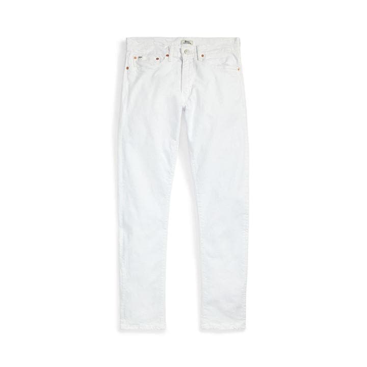 Polo Ralph Lauren Men's White Sullivan Slim-Fit Jeans in Size 34 R, Sports Direct