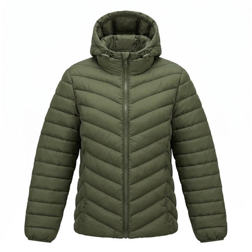 SoulCal - Womens Micro Bubble Long Sleeve Short Puffer Jacket