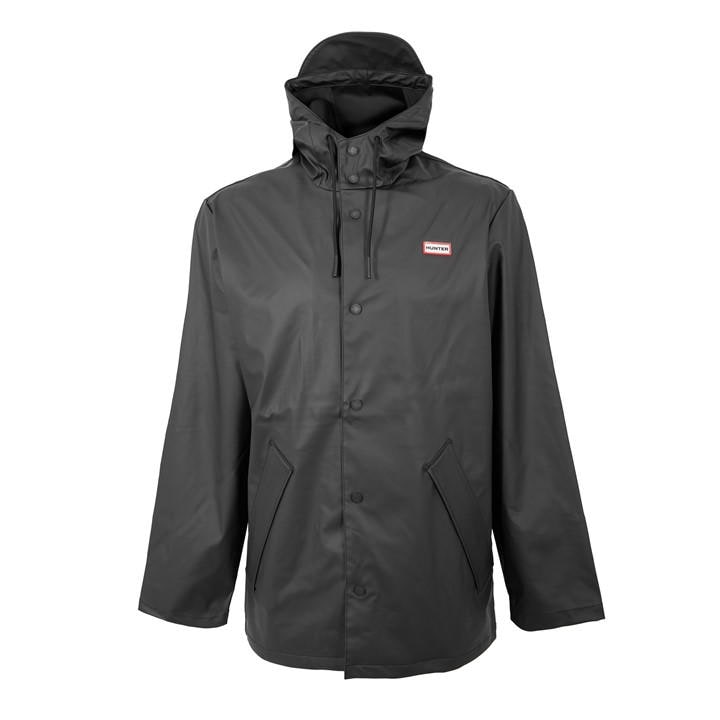 Hunter Women's Black Jo Otb Rain Anorak in Size 12, Sports Direct