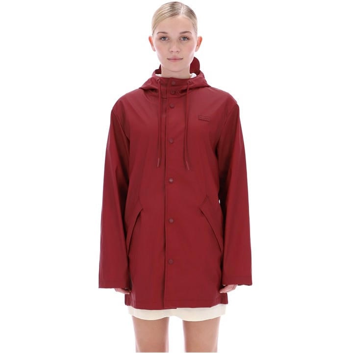 Hunter Women's Red Jo Otb Rain Anorak in Size 12, Sports Direct