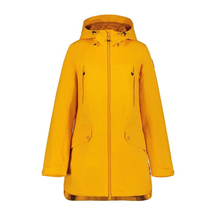 Icepeak Women's Orange Minier Waterproof Insulated Puffer Jacket in Size 10, Sports Direct