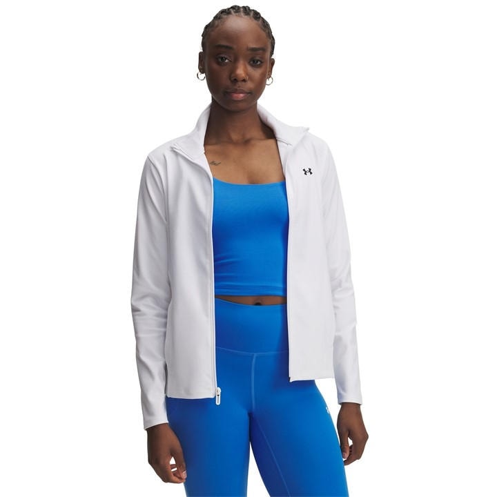 Under Armour Women's White Motion Performance Training Jacket in Size 12, Sports Direct