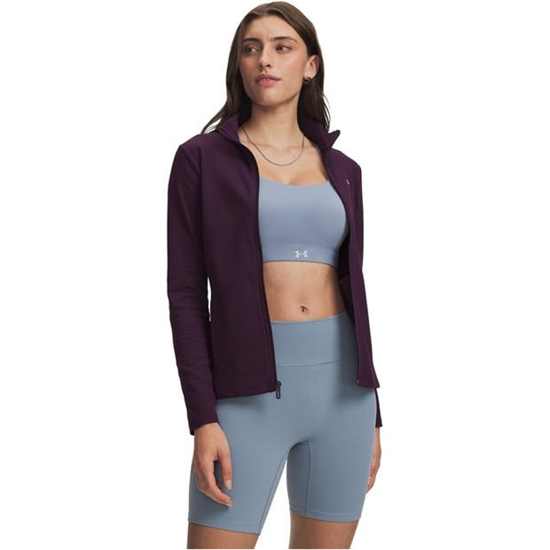 Purple Echo - Under Armour - Womens Motion Performance Training Jacket