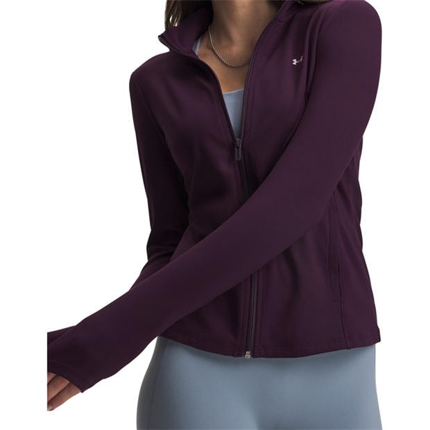 Purple Echo - Under Armour - Womens Motion Performance Training Jacket