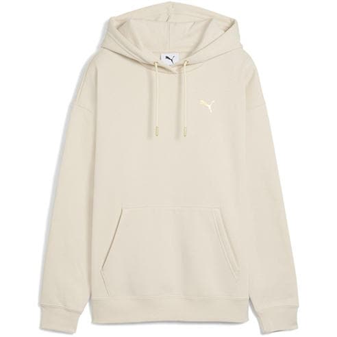Puma - Women's Maximal Metallic Comfort Tech Fleece Overhead Hoodie