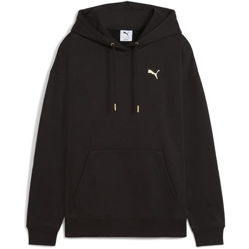 Puma - Women's Maximal Metallic Comfort Tech Fleece Overhead Hoodie