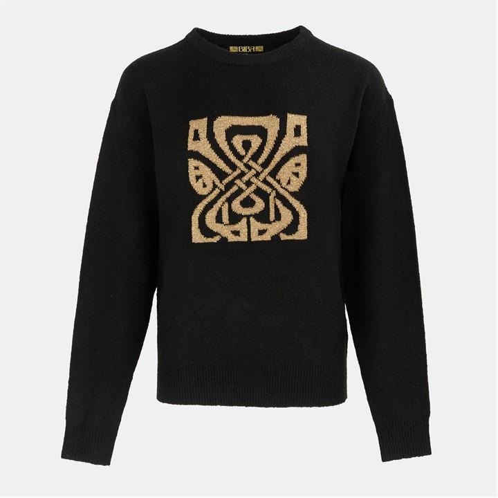 Biba Women's Black Knit Crew Ld61 in Size 8, Sports Direct