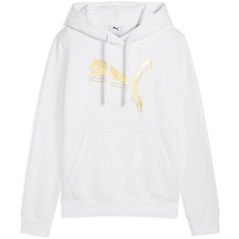 Puma - Women's Metallic Overhead Tech Fleece Hoodie