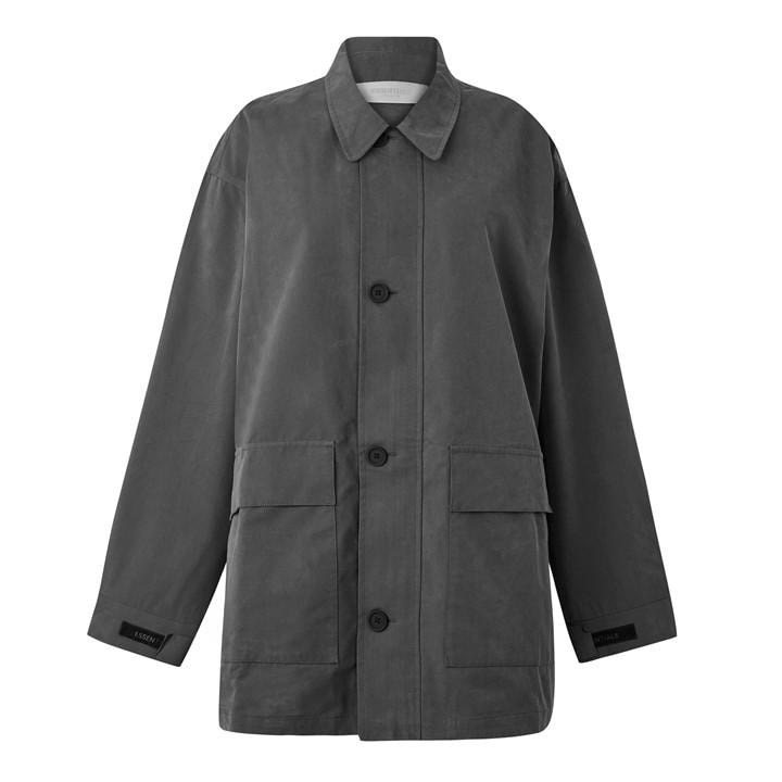 Fear Of God Essentials Women's Grey Fge Barn Jacket in Size 8, Sports Direct