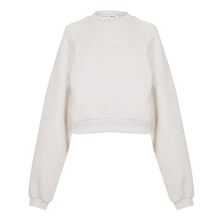 Fear Of God Essentials Women's Grey Crew Sweatshirt in Size 10, Sports Direct