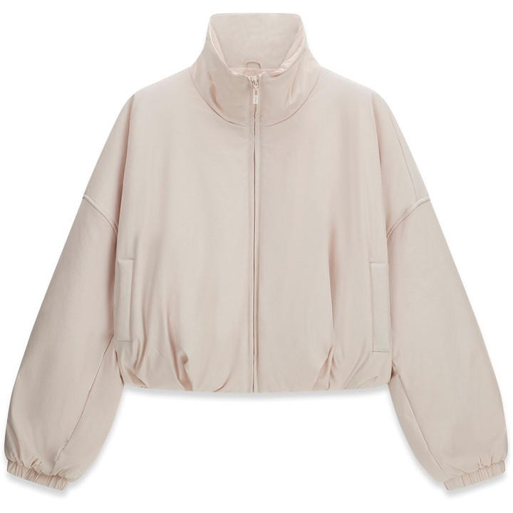 Guess Women's Pink Rhea Padded Zip Short Puffer Jacket in Size 10, Sports Direct