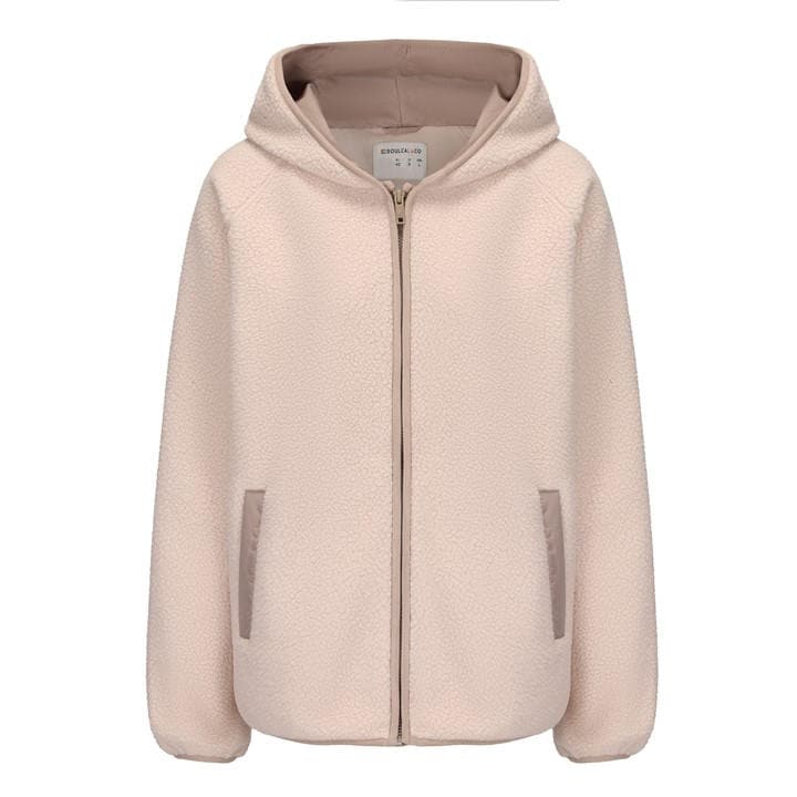 Soulcal Women's Beige Soul Full Zip Fleece in Size 14, Sports Direct