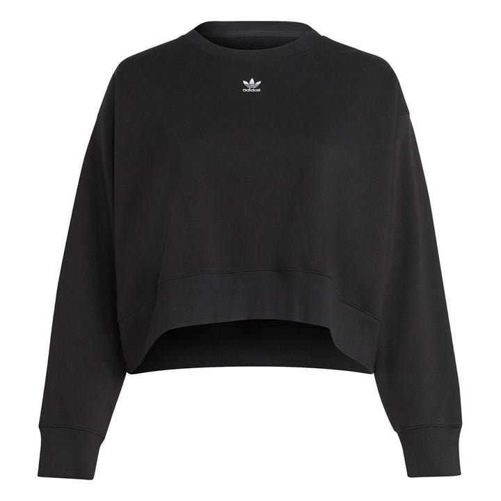 Adidas Originals Women's Black Adidas Sweatshirt in Size 22, Sports Direct