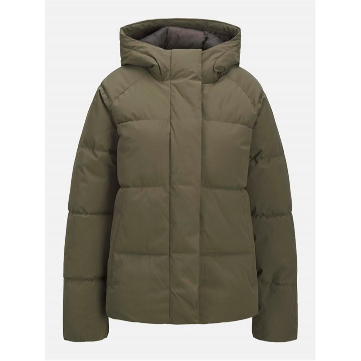 Jjxx Women's Green Global Short Puffer Jacket in Size 8, Sports Direct