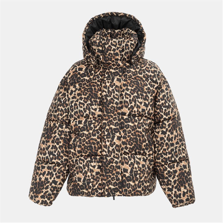 Firetrap Women's  Quilted Detachable Hood Long Sleeve Oversized Fit Medium Puffer Jacket in Size 14, Sports Direct