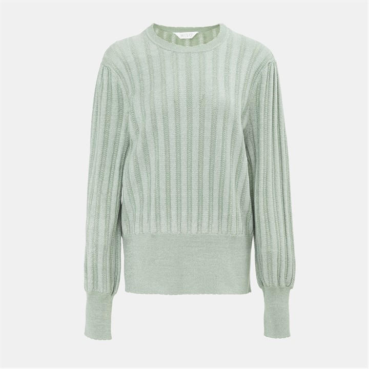 Miso Women's Grey Knit Jumper in Size 12, Sports Direct