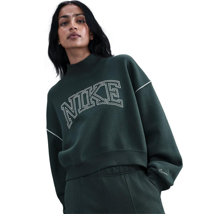 Nike Women's Green Phnx Speed Crew Ld54 in Size 16, Sports Direct