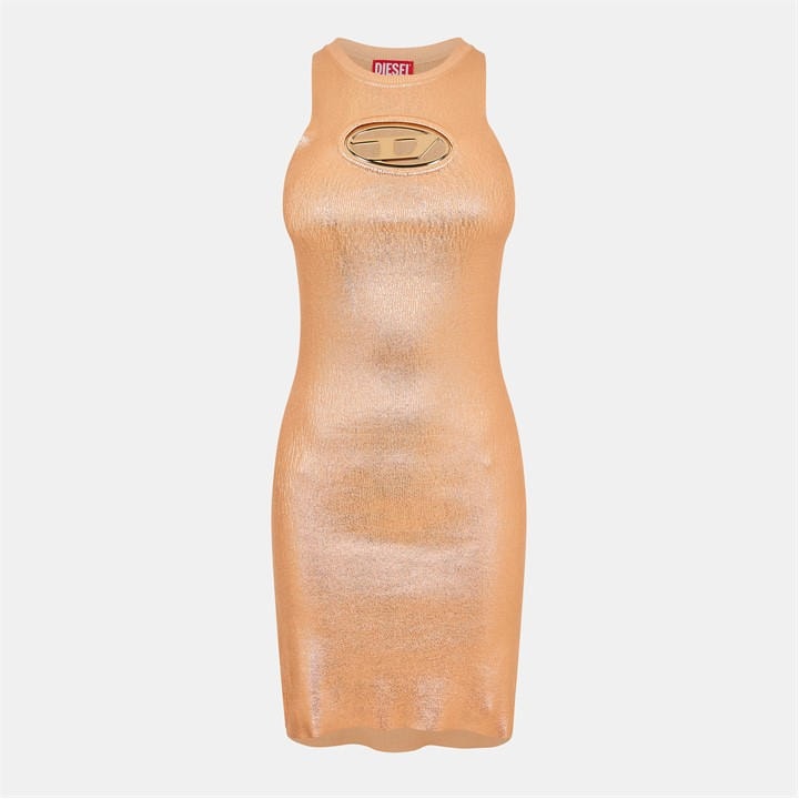 Diesel Women's Knitted Jumper Dress - Cafe Creme - 8 - Image 3