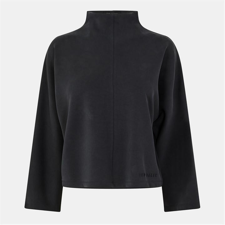 Ted Baker Women's Black Crew Sweatshirt in Size 10, Sports Direct