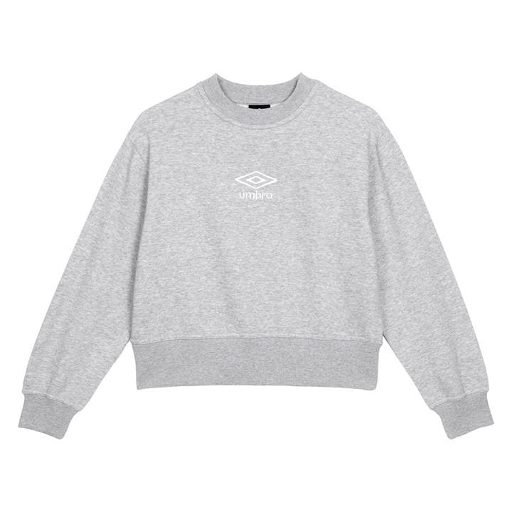 Umbro Women's Grey Boxy Sweatshirt in Size 10, Sports Direct