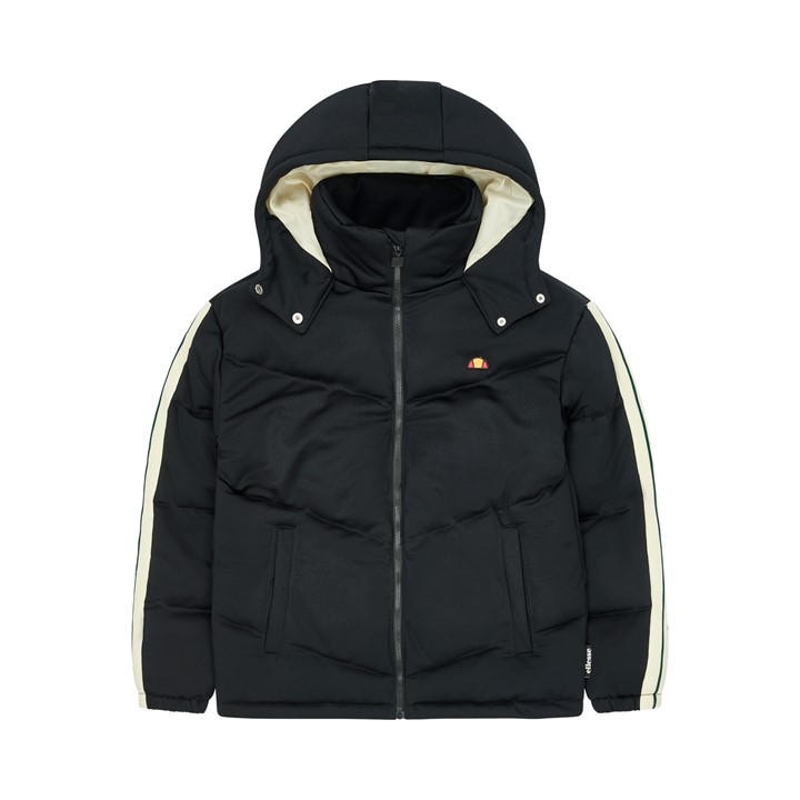 Ellesse Women's Black Mar Quilted Jacket in Size 10, Sports Direct