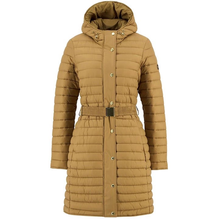 International  Women's  Longline Jada Puffer Jacket, Football by Barbour  in Size 16, Sports Direct