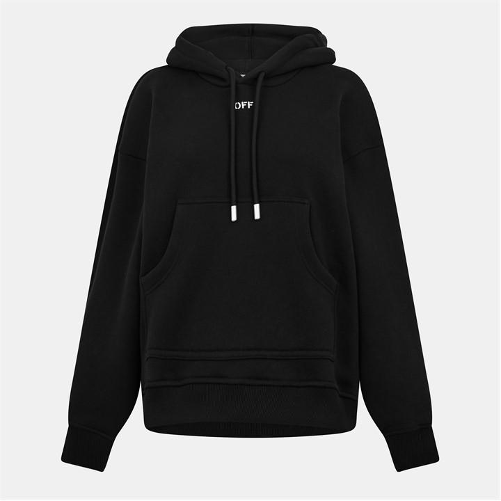 Off White Women's  Medium Weight Knitted Hoodie in Size 8, Sports Direct