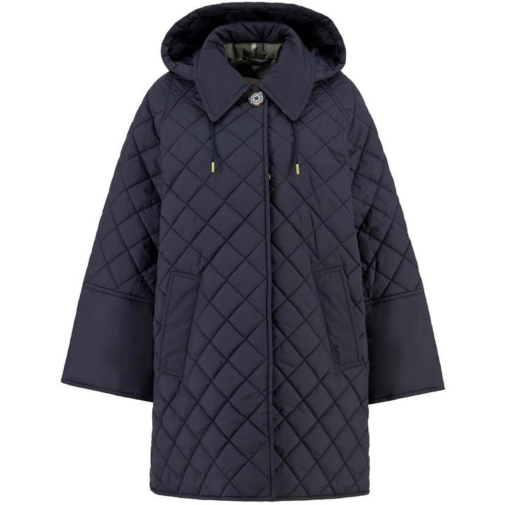 Barbour Women's Blue Cara Jacket in Size 10, Sports Direct