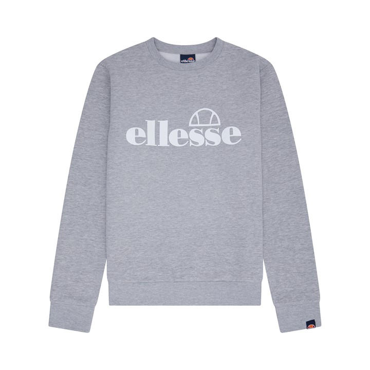 Ellesse Women's Grey Katana Crew Sweatshirt in Size 6, Sports Direct