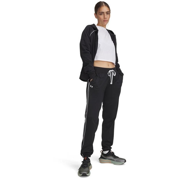 Black/White - Under Armour - Women's Rival Performance Tracksuit