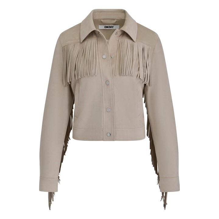 Dkny Women's Beige Overshirt in Size 10, Sports Direct