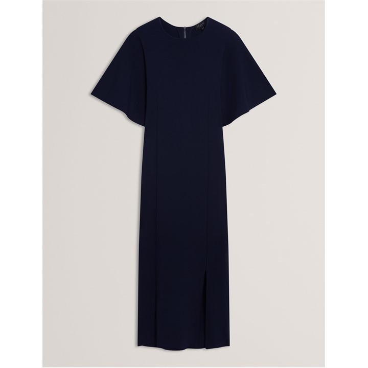 Ted Baker Women's Blue Bodycon Knitted Jumper Dress in Size 10, Sports Direct