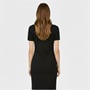Black - Jack Wills - Goodrington Side Stripe Ringer Mini Dress
