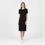Black - Jack Wills - Goodrington Side Stripe Ringer Mini Dress