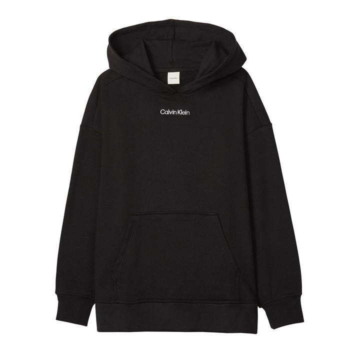 Calvin Klein Women's Black Overhead Hoodie in Size 10, Sports Direct