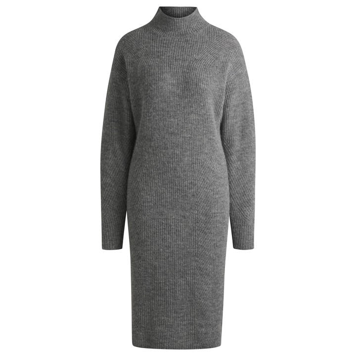 Boss Women's Silver C Fagdassy Knitted Top in Size 8, Sports Direct
