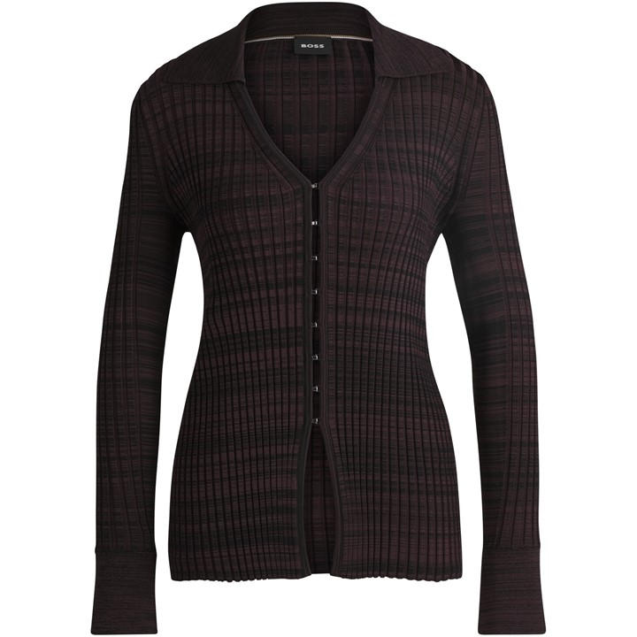 Boss Women's  Focinta Knitted Top in Size 8, Sports Direct