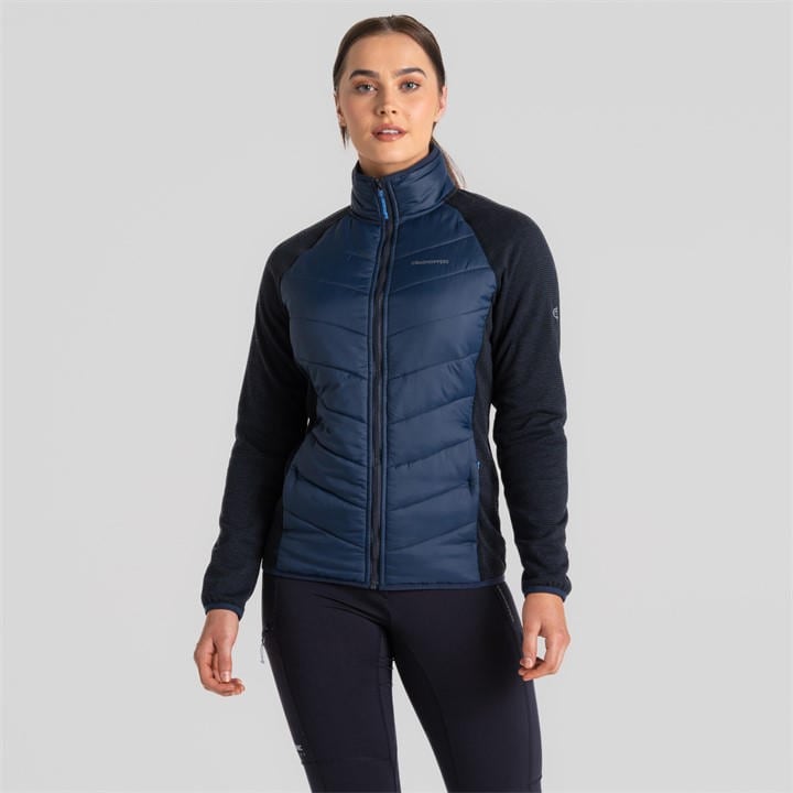 Craghoppers Women's Blue Hybrid Jacket in Size 12, Sports Direct