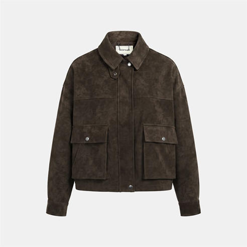 Jack Wills - JW Suede FN Bomber Ld64