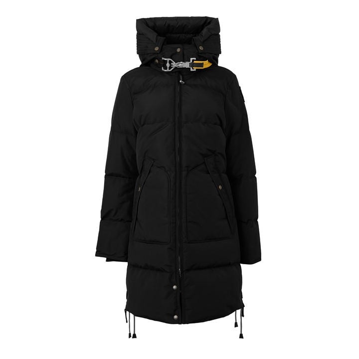 Parajumpers Women's Black Para Long Ber Jkt Ld64 in Size 12, Sports Direct