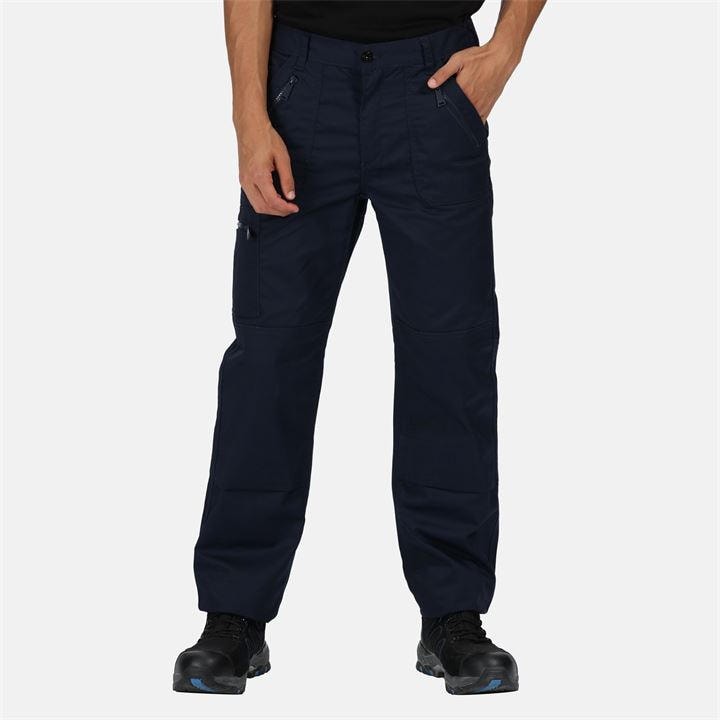 Regatta Men's Blue Pro Action Workwear Trousers (Short Leg) in Size 38, Sports Direct