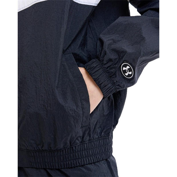 Black - Under Armour - Women's Legacy Crinkle Performance Training Jacket