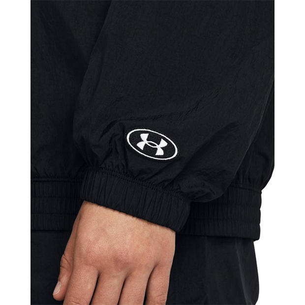 Black - Under Armour - Women's Legacy Crinkle Performance Training Jacket