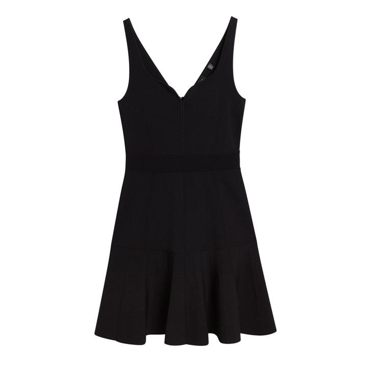 Ted Baker Women's Black Knitted Skater Dress in Size 14, Sports Direct