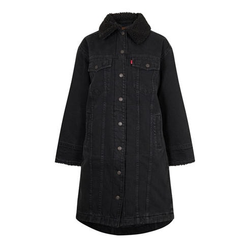Levis - Women's Padded Trucker Denim Jacket