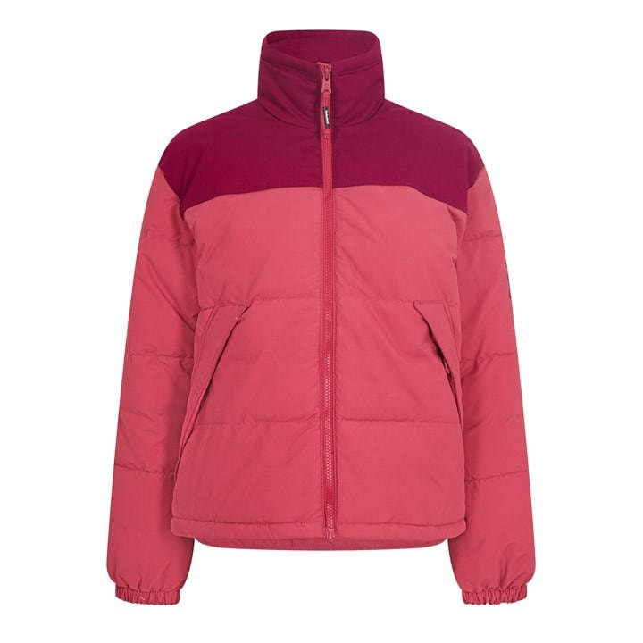 Timberland Women's Pink Insulated Puffer Short Puffer Jacket in Size 12, Sports Direct