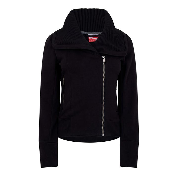 Puma Women's Black (P) Lifestyle Zip Fleece Jacket in Size 8, Sports Direct