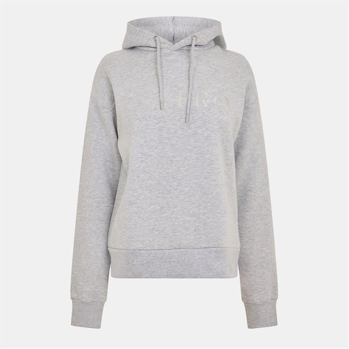 Usa Pro Women's Grey Classic Logo Hoodie in Size 14, Sports Direct