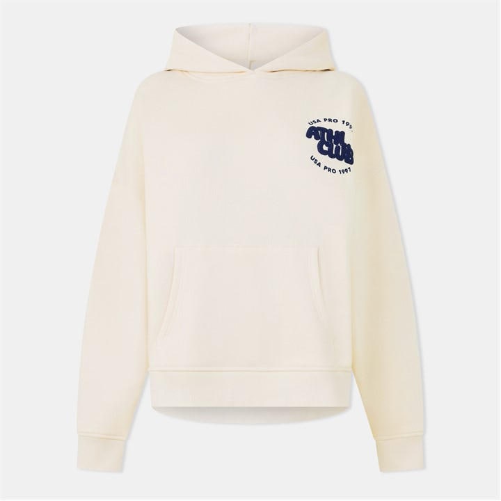 Usa Pro Women's Cream Bubble Hoodie in Size 14, Sports Direct