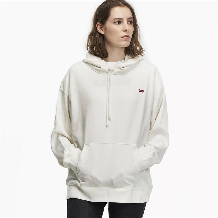 Levis Women's White Everyday Hoodie in Size 6, Sports Direct